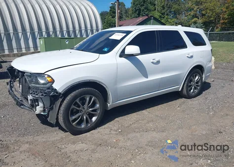 2020 Dodge Durango Gt Plus Awd z USA, uszkodzony, nr VIN 1C4RDJDG1LC308077